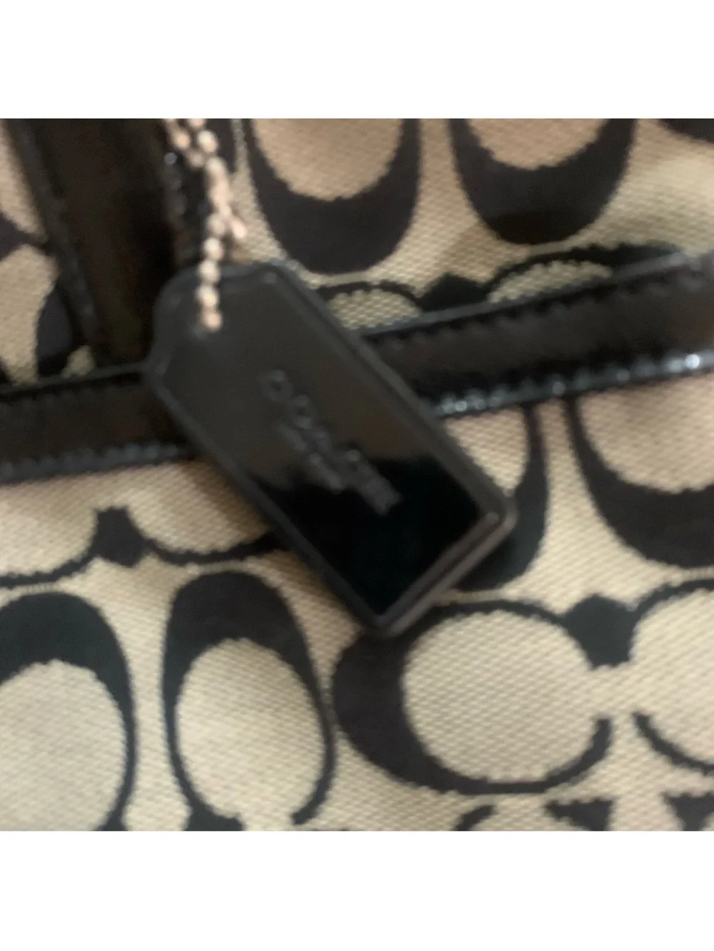 Coach iconic monogram